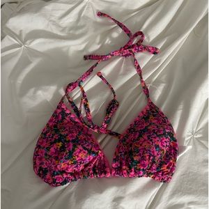 target flower bikini top